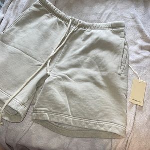 NWT Aritzia Wilfred Free Weekend Lounge Shorts - 100% Organic Cotton
